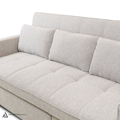 Skylar Sofa Sectional Sleeper - Abby Grey