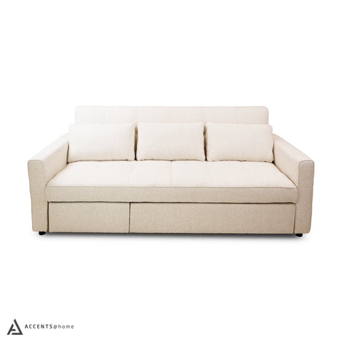 Skylar Sofa Sectional Sleeper - Abby Flax