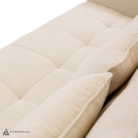 Skylar Sofa Sectional Sleeper - Abby Flax