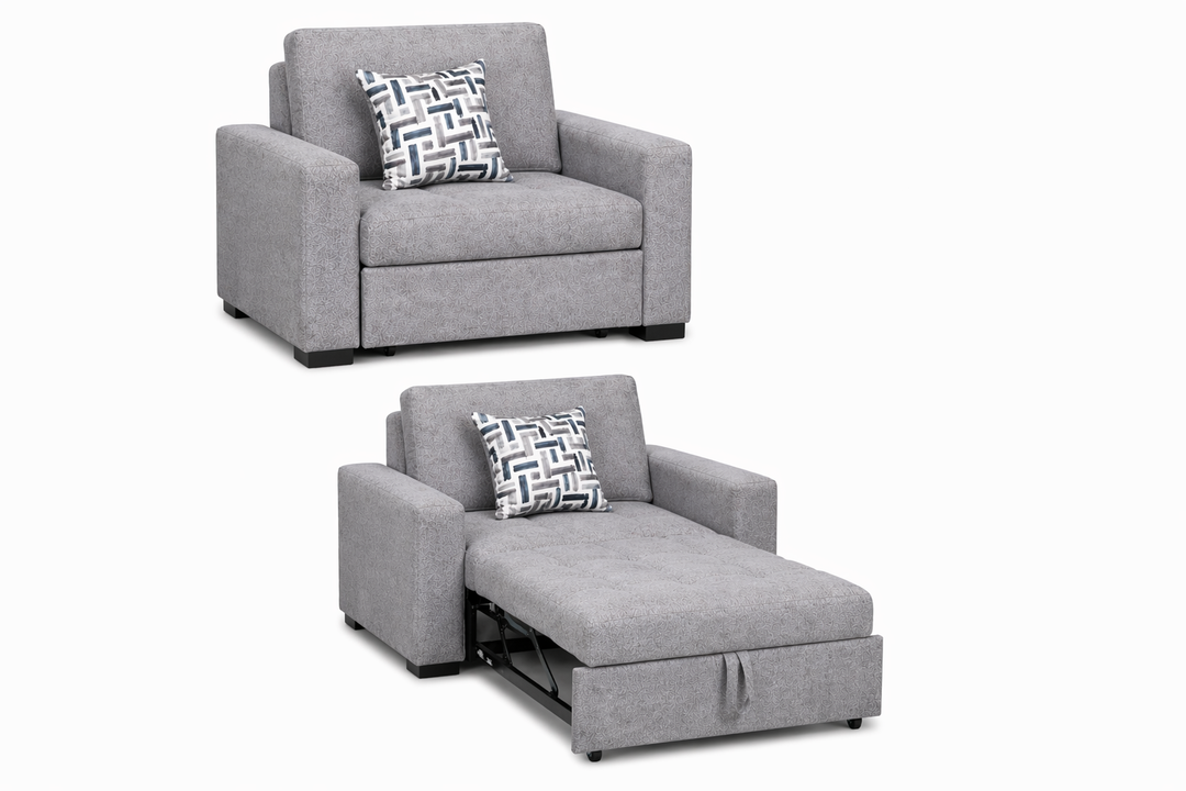 Sloane Pull-Out Sleeper Chair with 1 Toss Pillow