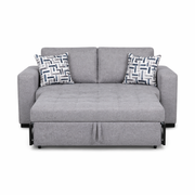 Sloane Pull-Out Sleeper Loveseat with 2 Toss Pillows