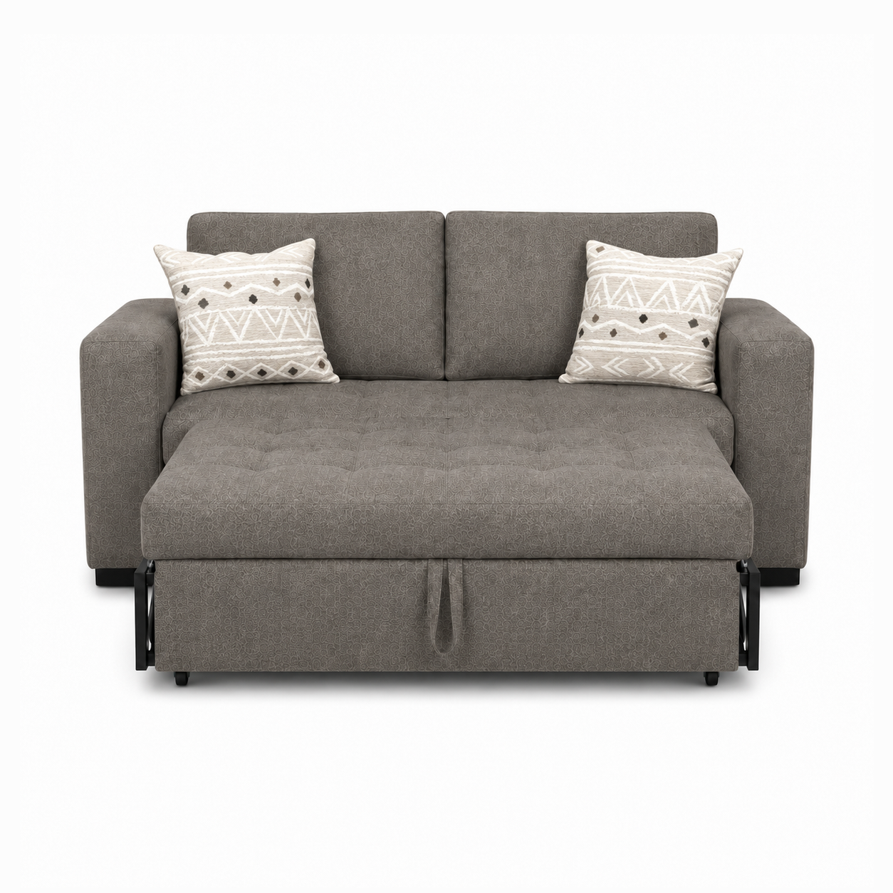 Sloane Pull-Out Sleeper Loveseat with 2 Toss Pillows