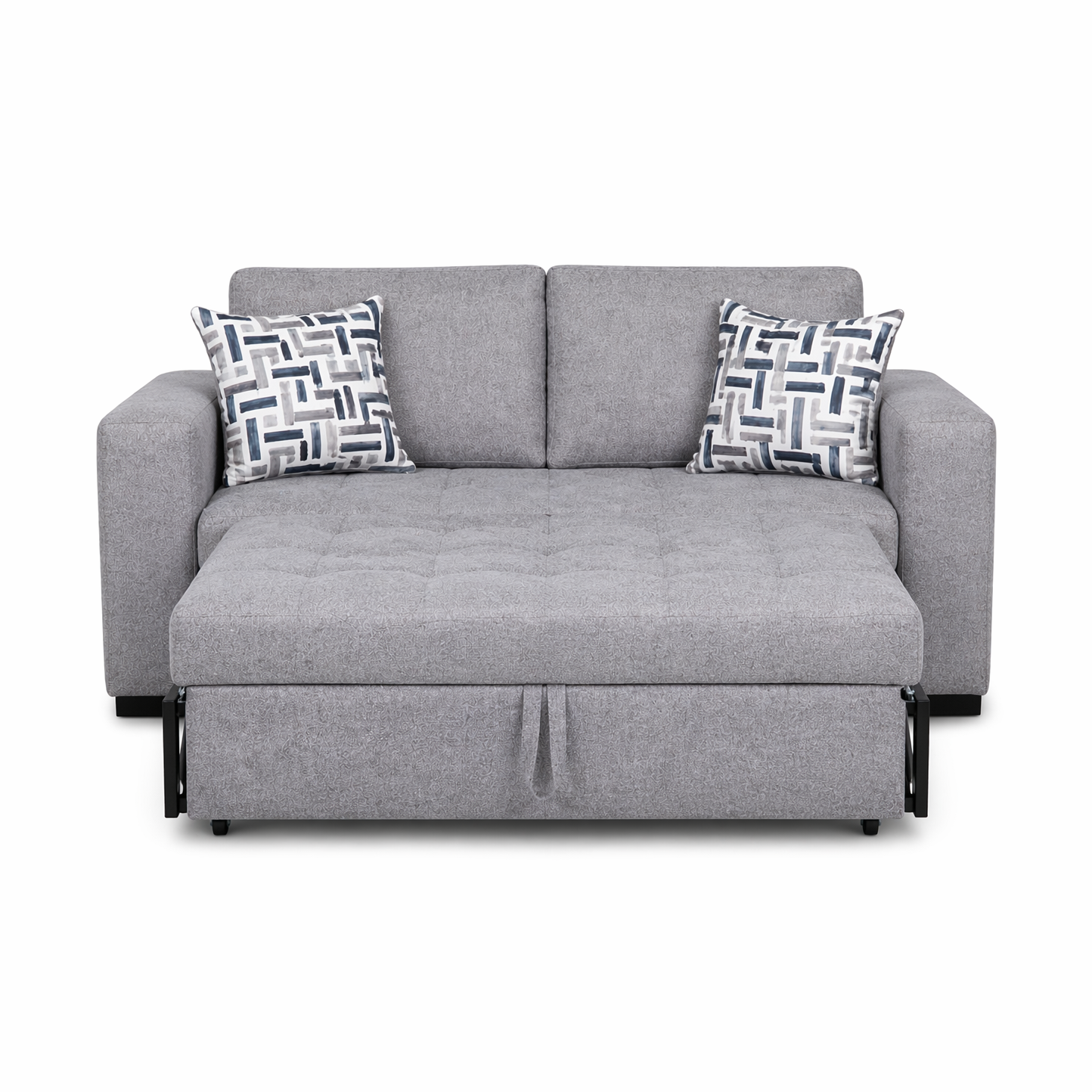 Sloane Pull-Out Sleeper Loveseat with 2 Toss Pillows