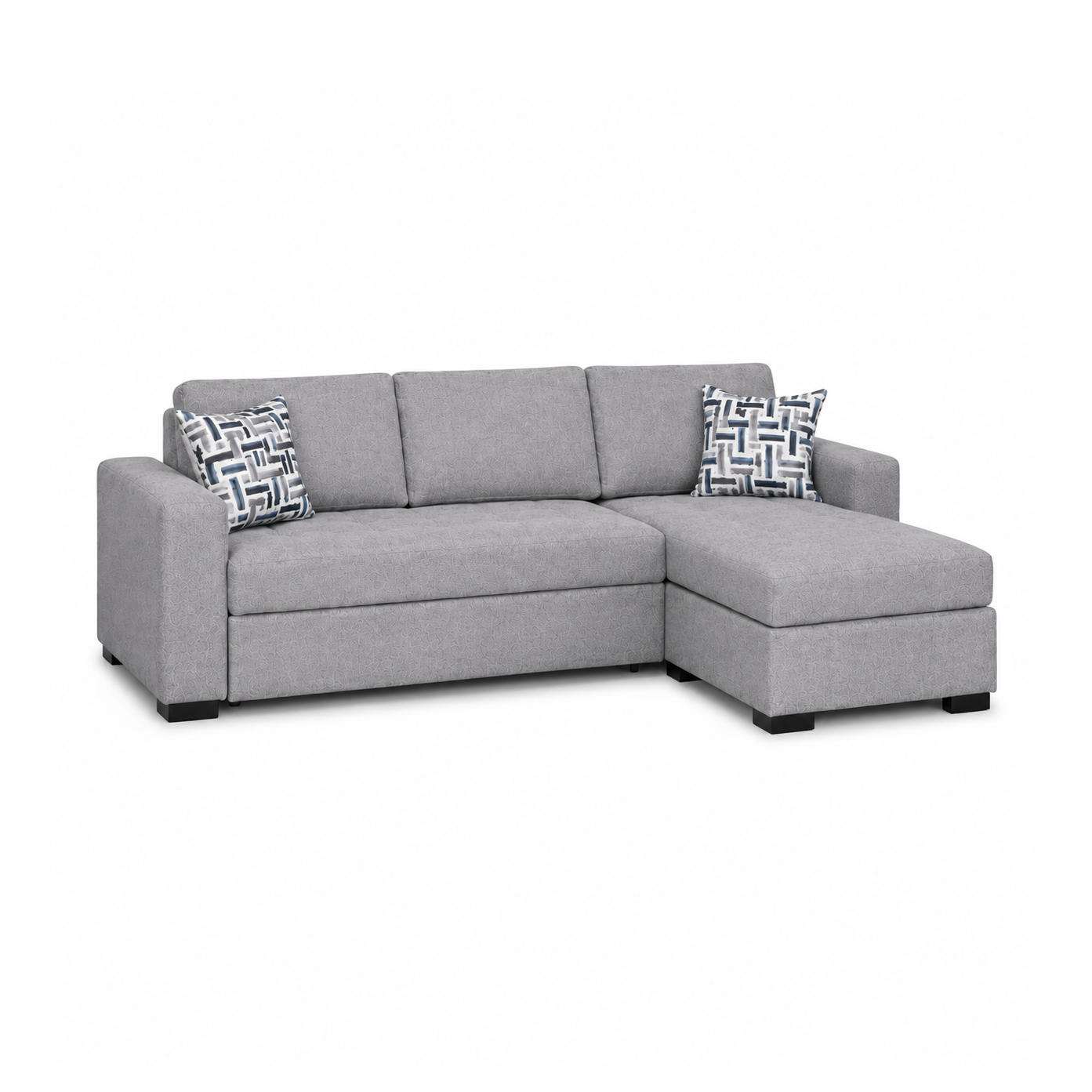 Sloane 2-Piece Pull Out Sleeper Sectional - Right Chaise