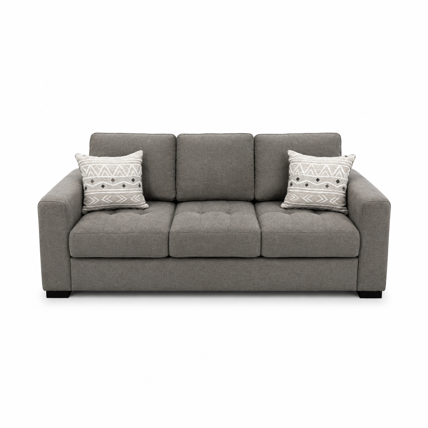 Sloane Pull-Out Sleeper Sofa with 2 Toss Pillows