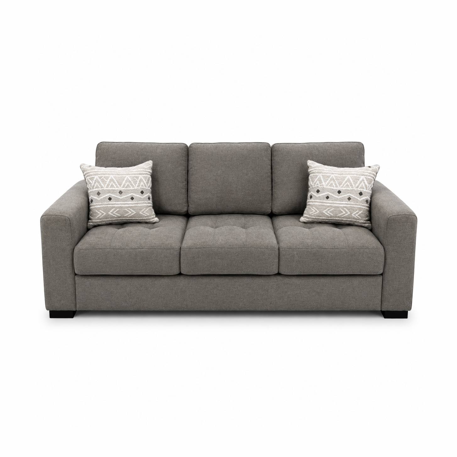 Sloane Pull-Out Sleeper Sofa with 2 Toss Pillows
