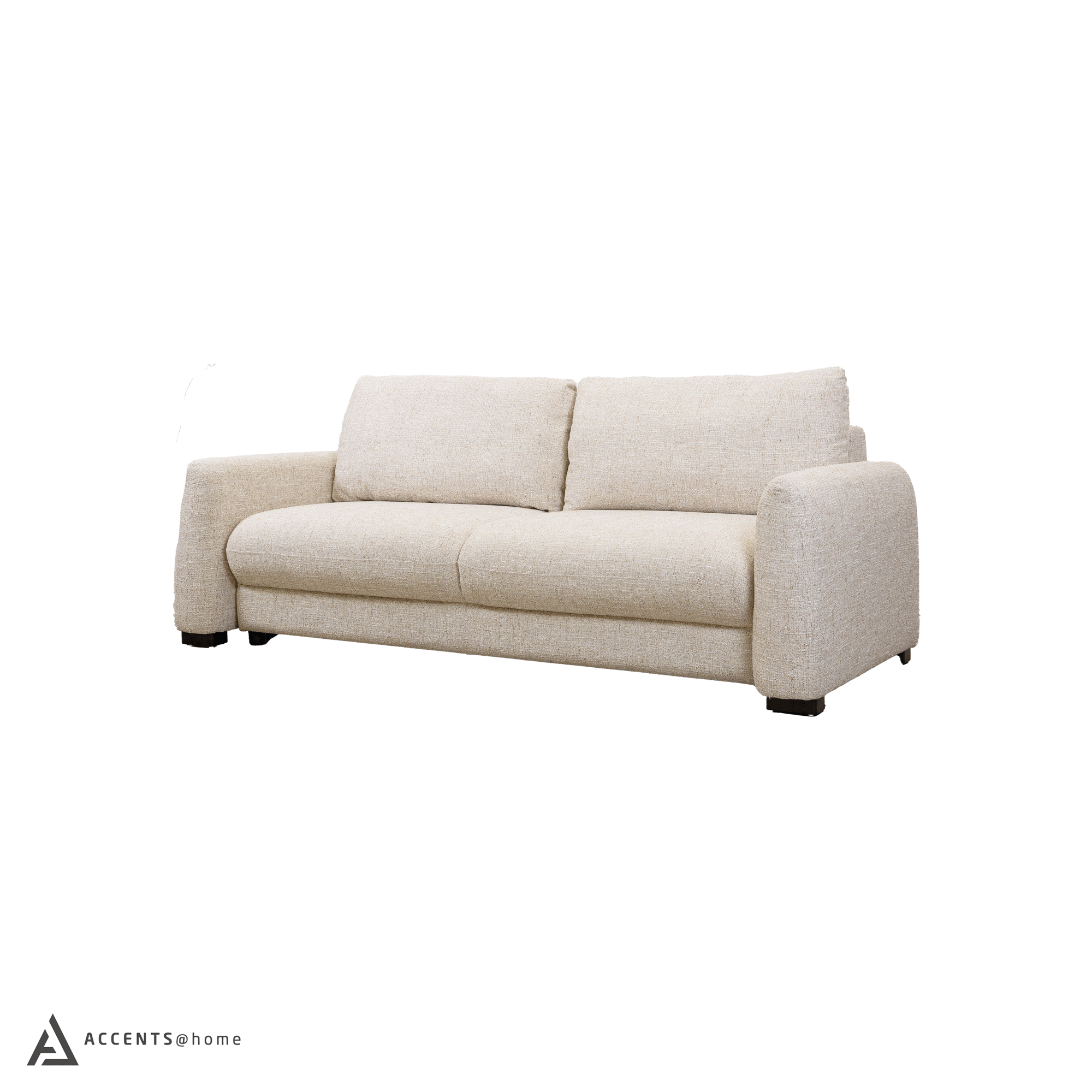 Perry 3-Seater Performance Fabric Sofa Bed – Oatmeal