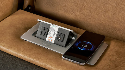 Creston Genuine Leather 3-Seater Power Recliner Sofa with Power Headre