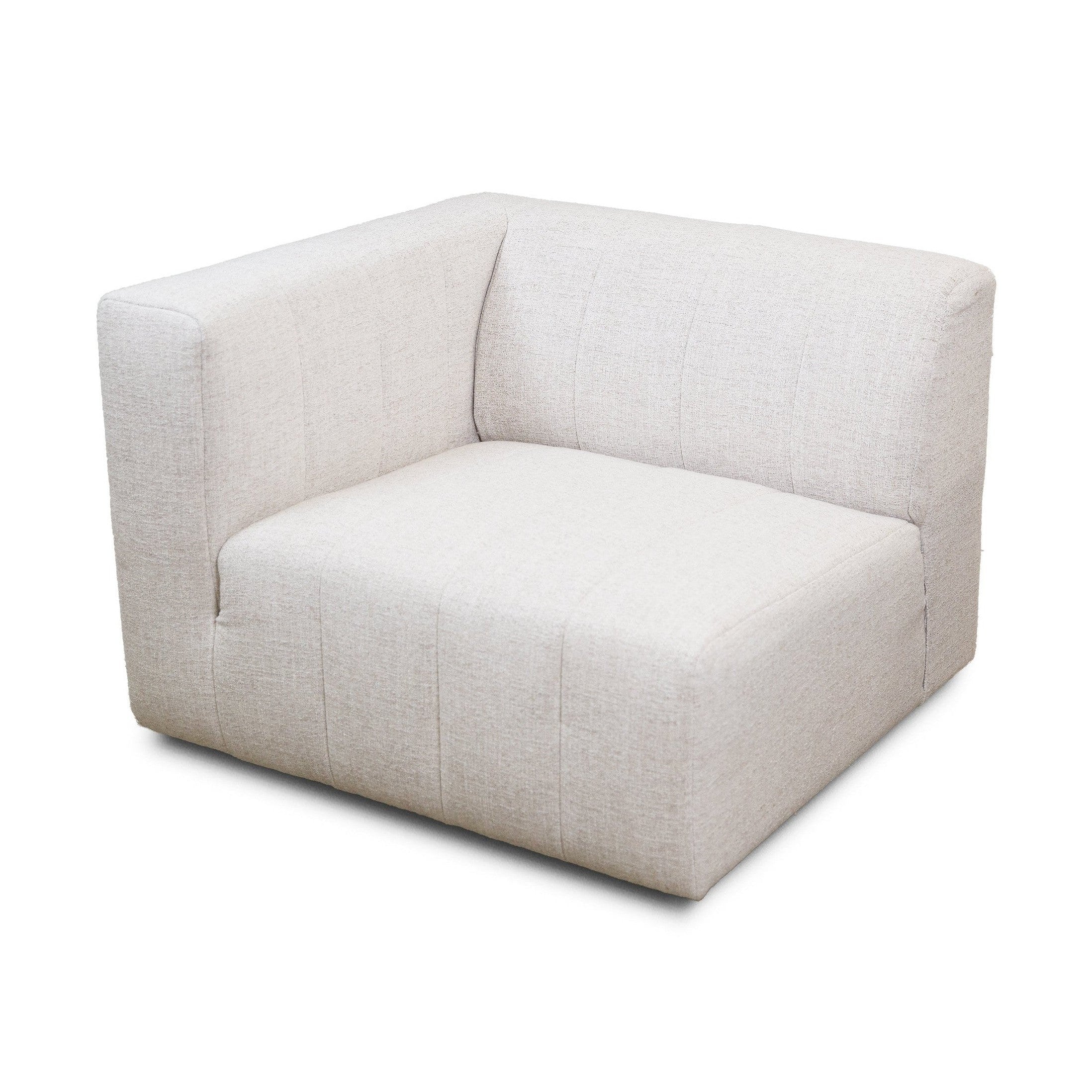 Lauriston Premium Fabric 6 PCs Modular Sectional - Monique Beige