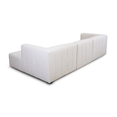 Lauriston Premium Fabric 3 PCs Sectional - Monique Beige