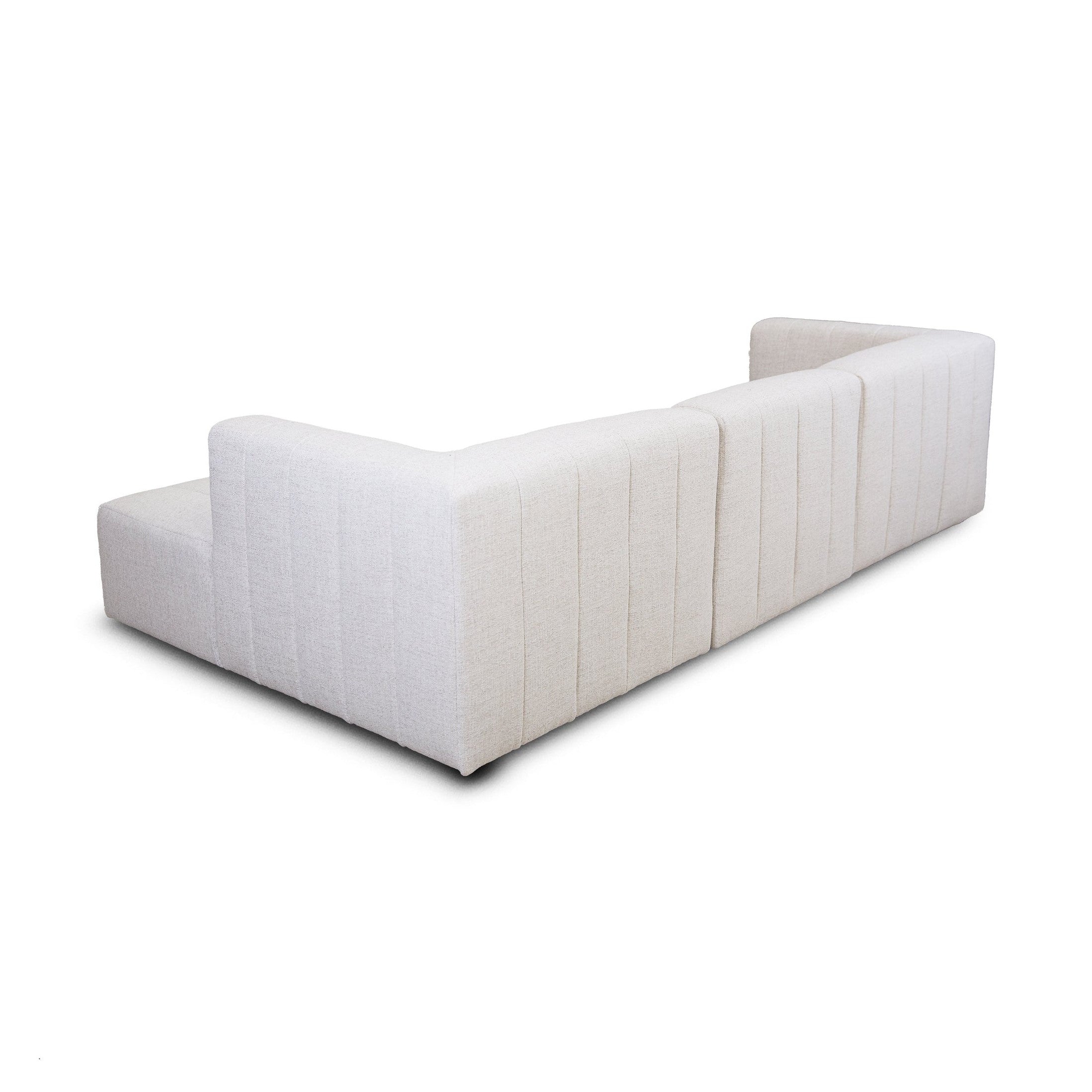 Lauriston Premium Fabric 3 PCs Sectional - Monique Beige