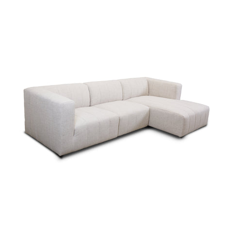 Lauriston Premium Fabric 3 PCs Sectional - Monique Beige