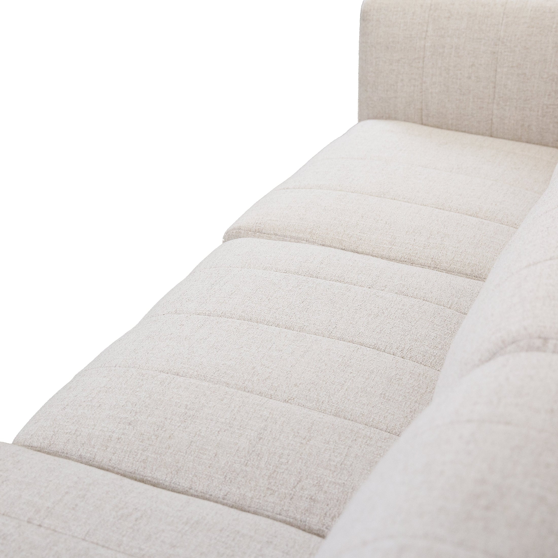Lauriston Premium Fabric 3 PCs Sectional - Monique Beige