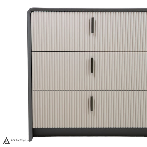 Sofia 6 Drawer Two Tone Double Dresser