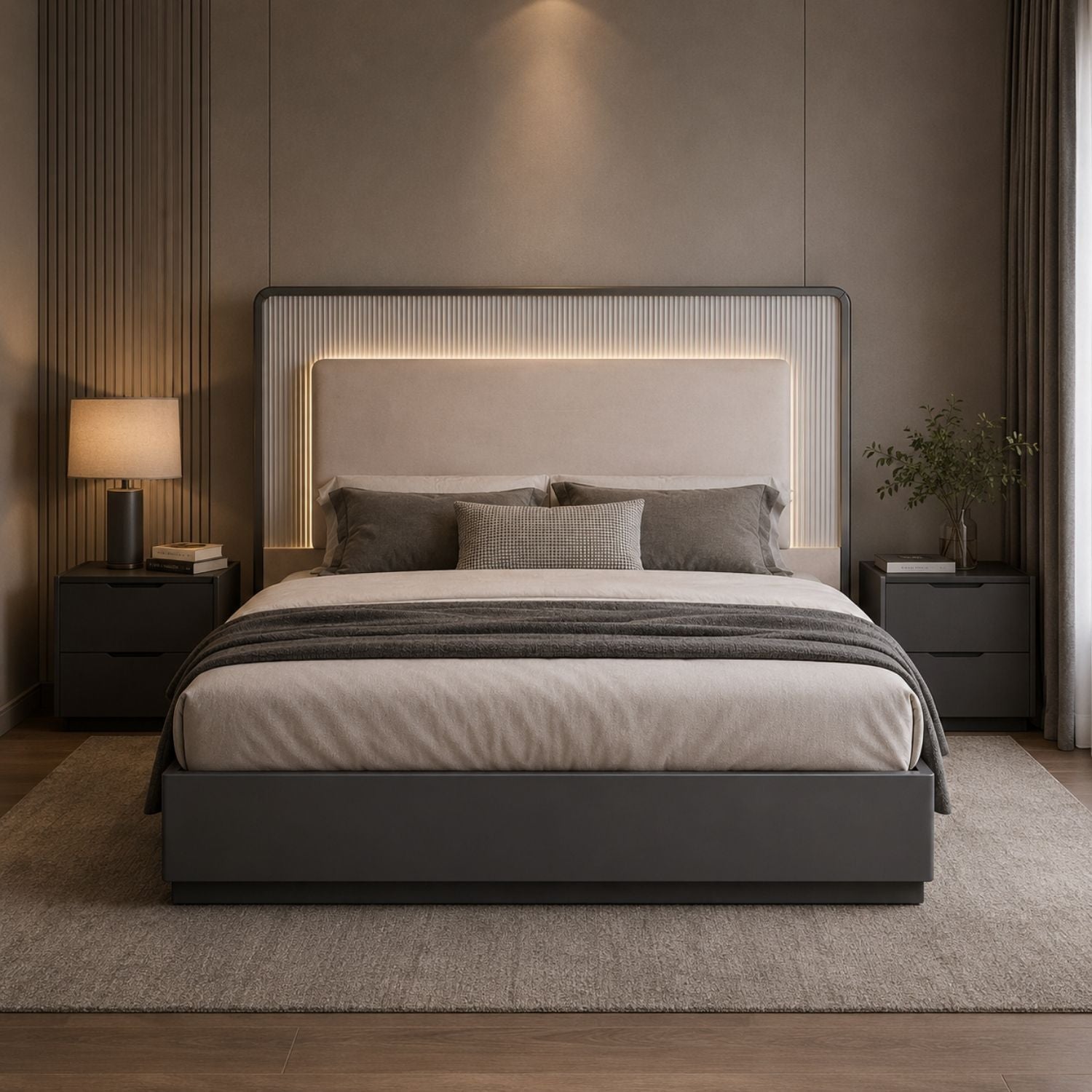 Sofia Two Tone Storage Bed