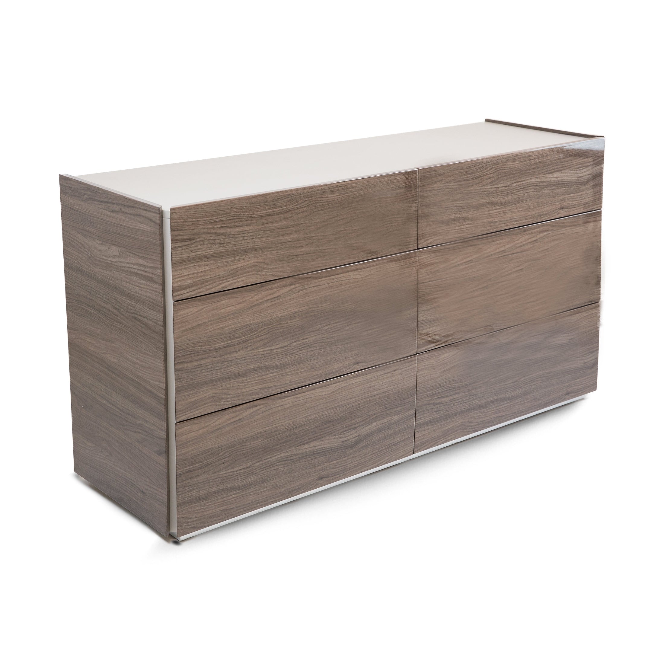 Soono Glossy Finish Bedroom Dresser