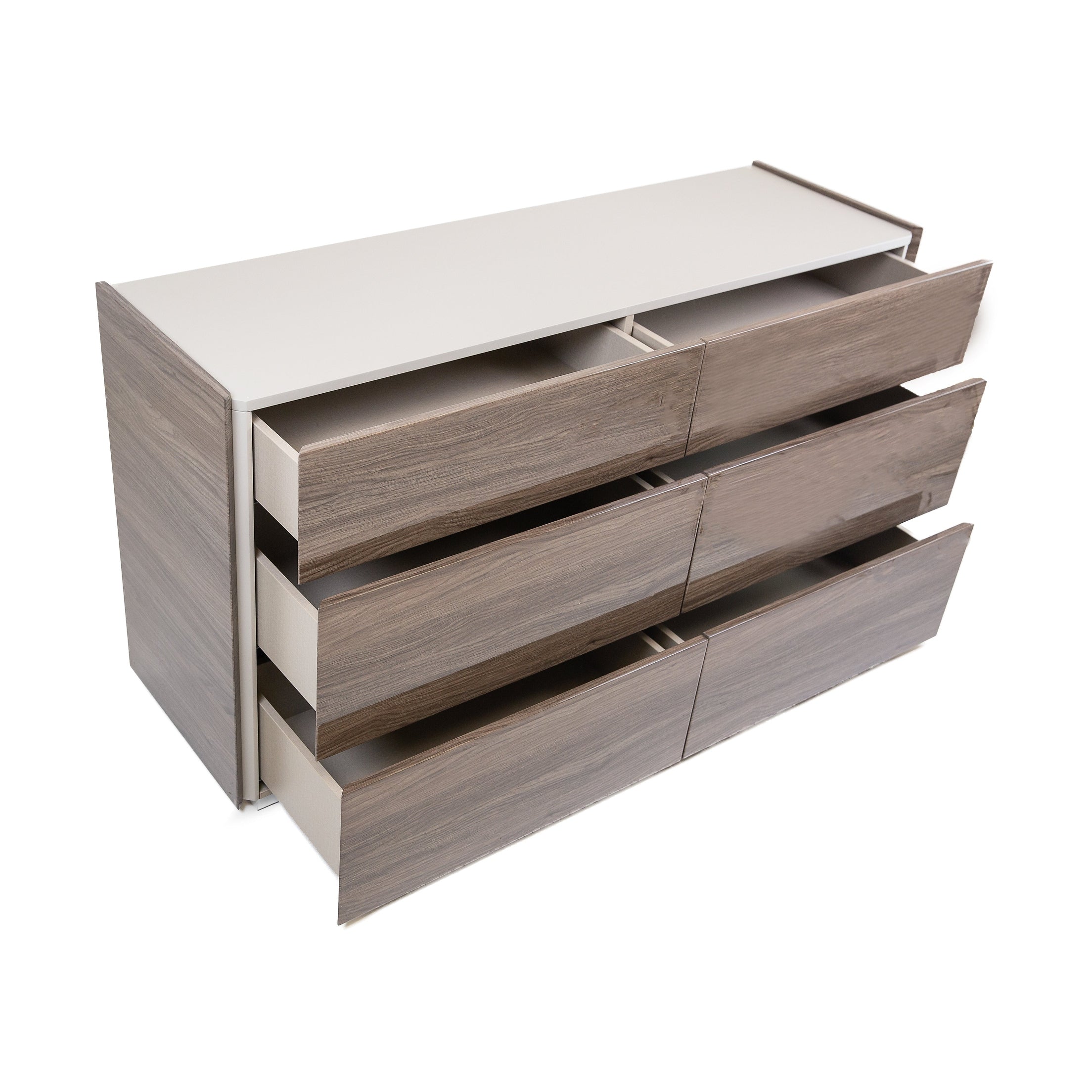 Soono Glossy Finish Bedroom Dresser