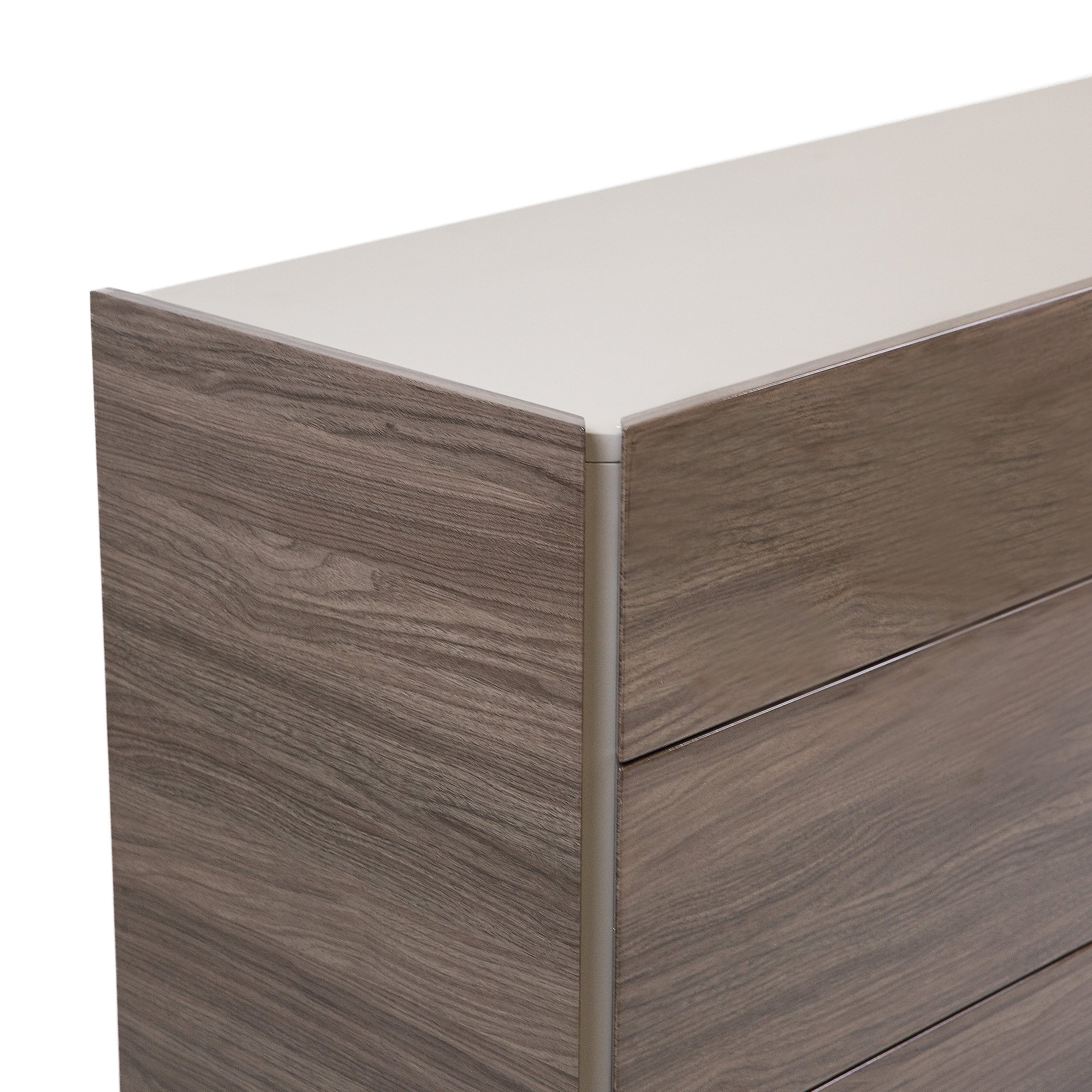 Soono Glossy Finish Bedroom Dresser