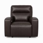 Sora Zero Gravity Power Reclining Leather Chair with Power Headrest