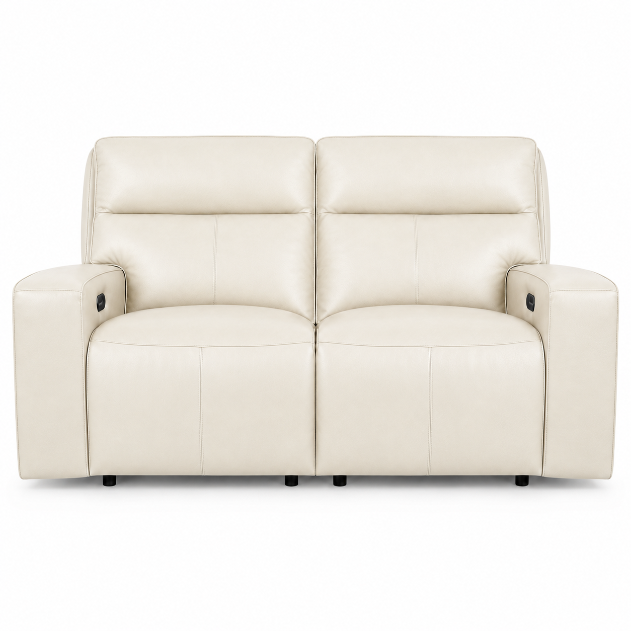 Sora Zero Gravity Power Reclining Leather Console Loveseat with Power Headrests & Soundbar