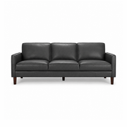 Soria Top-Grain Leather Sofa – Night