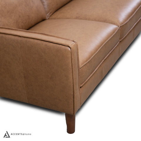 SORIA GENUINE LEATHER SOFA