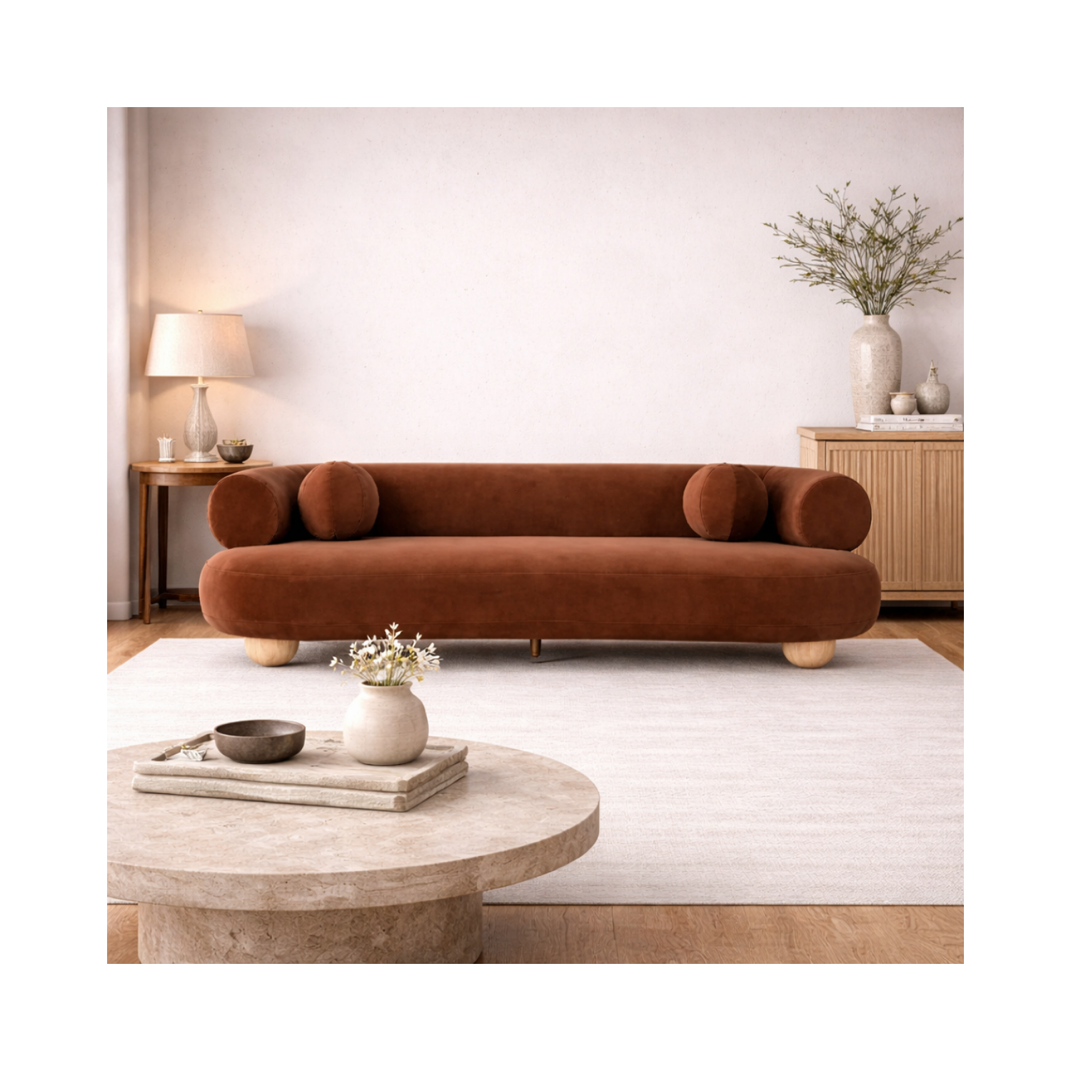 Stellan Curve Large Sofa