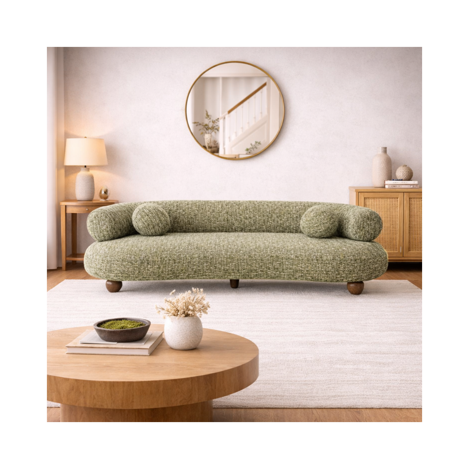 Stellan Curve Large Sofa