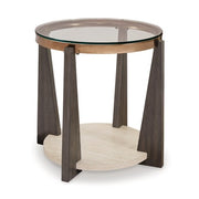 Frazwa Round End Table