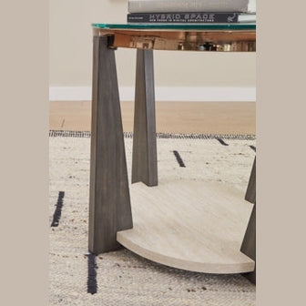 Frazwa Round End Table