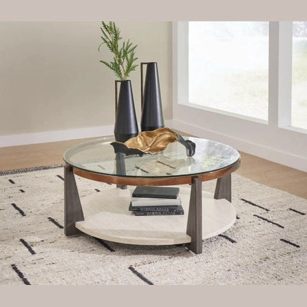 Frazwa Round Cocktail Table