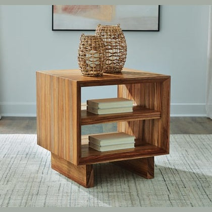 Dressonni Square End Table