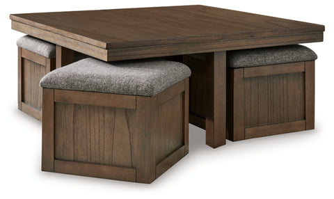 Boardernest Cocktail TBL w/4 Stools