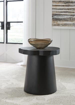 Wimbell Round End Table