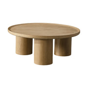 Viggo Round Coffee Table – Natural