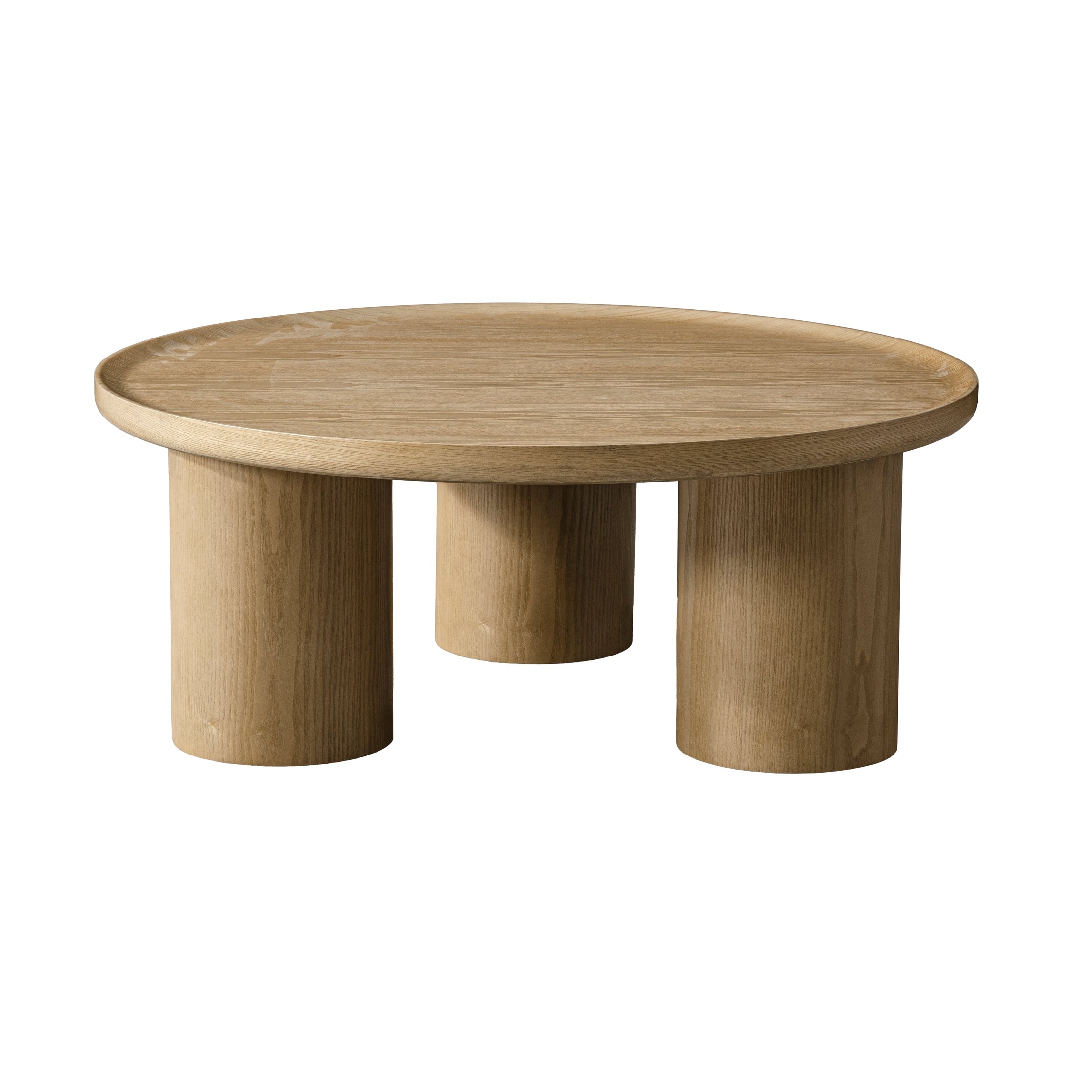 Viggo Round Coffee Table – Natural