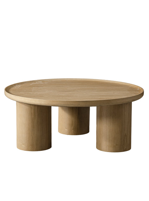Viggo Round Coffee Table – Natural