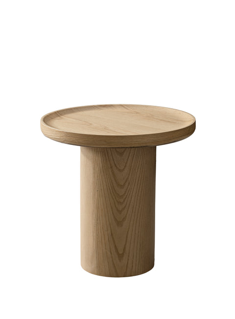 Viggo Round Side Table – Natural