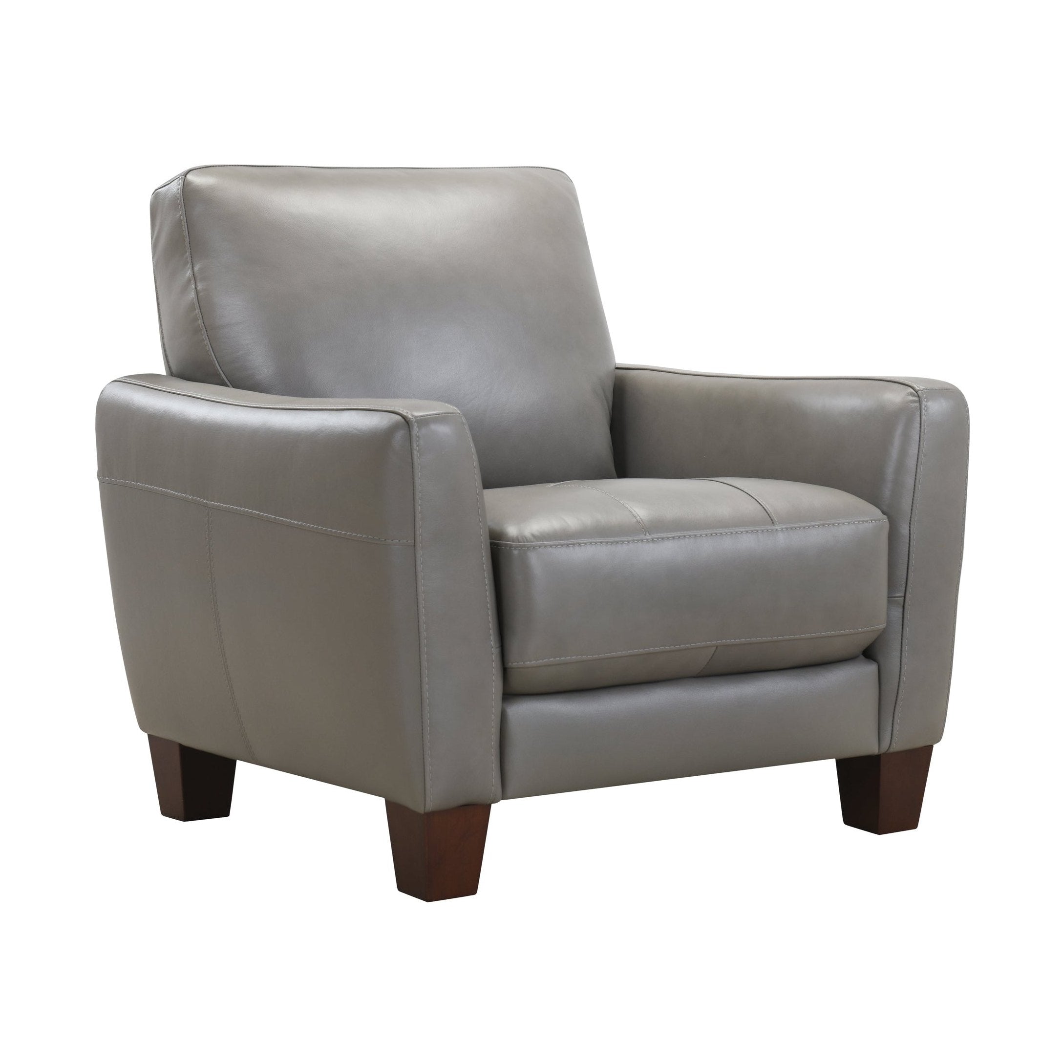 Faustina Leather Accent Chair