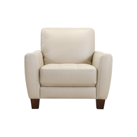 Faustina Leather Accent Chair