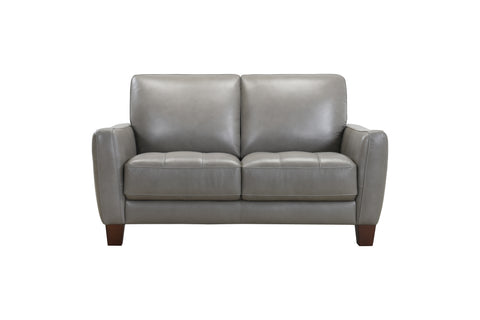 Faustina Leather Loveseat