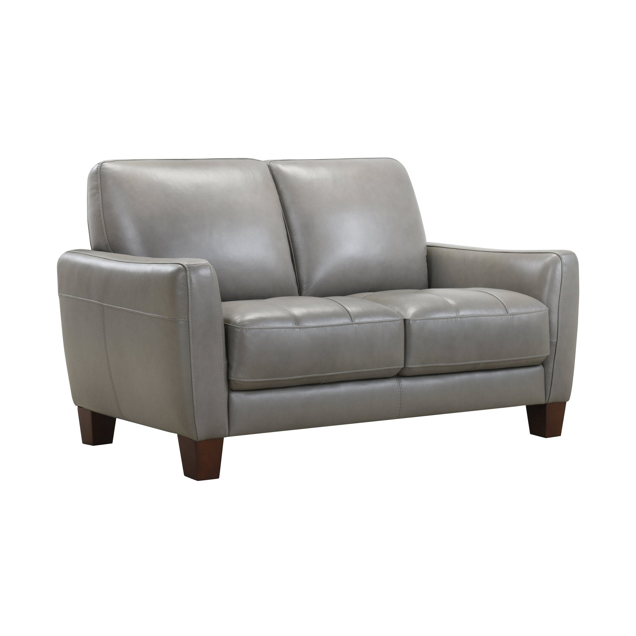 Faustina Leather Loveseat