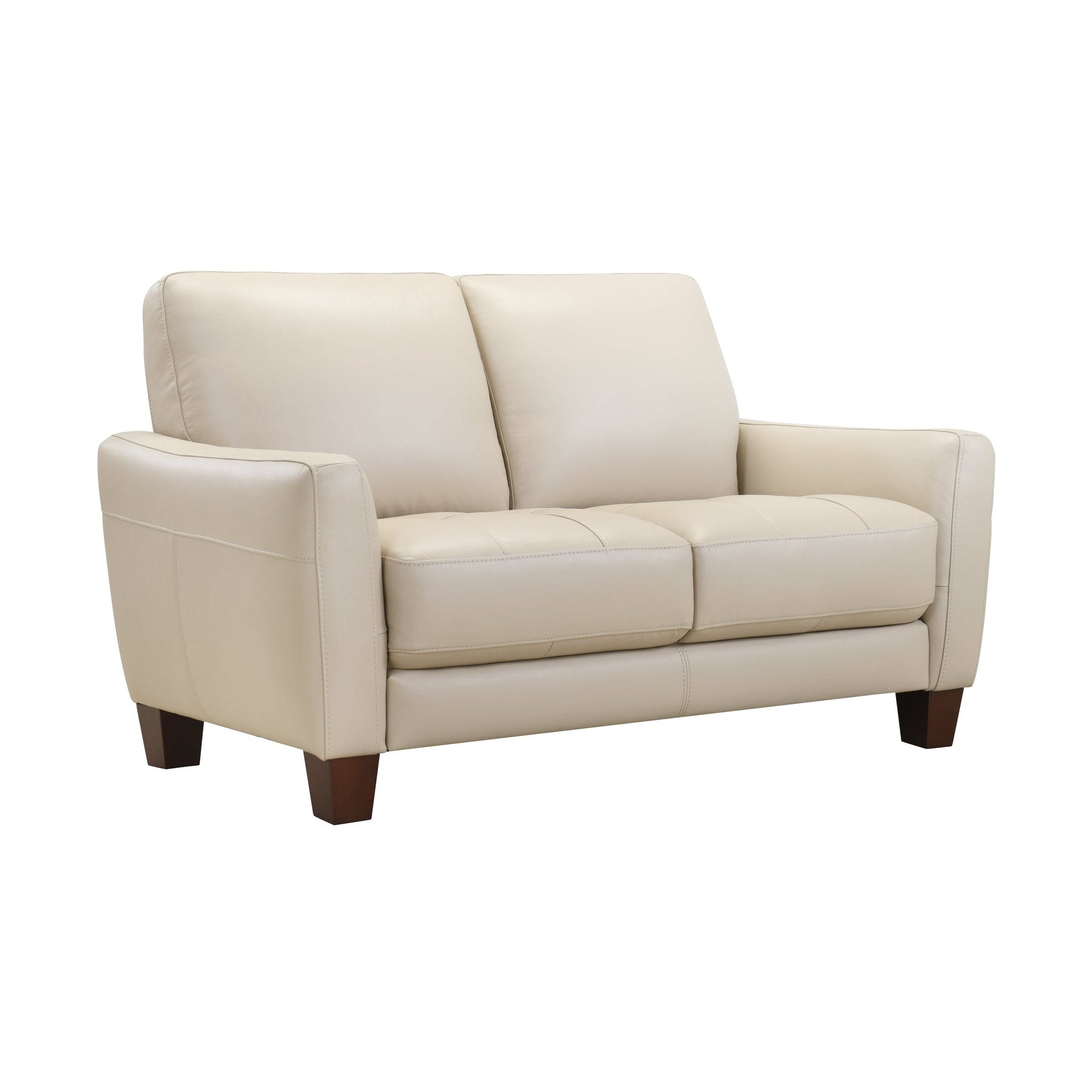 Faustina Leather Loveseat
