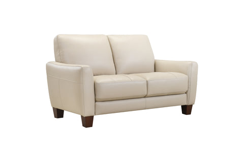 Faustina Leather Loveseat