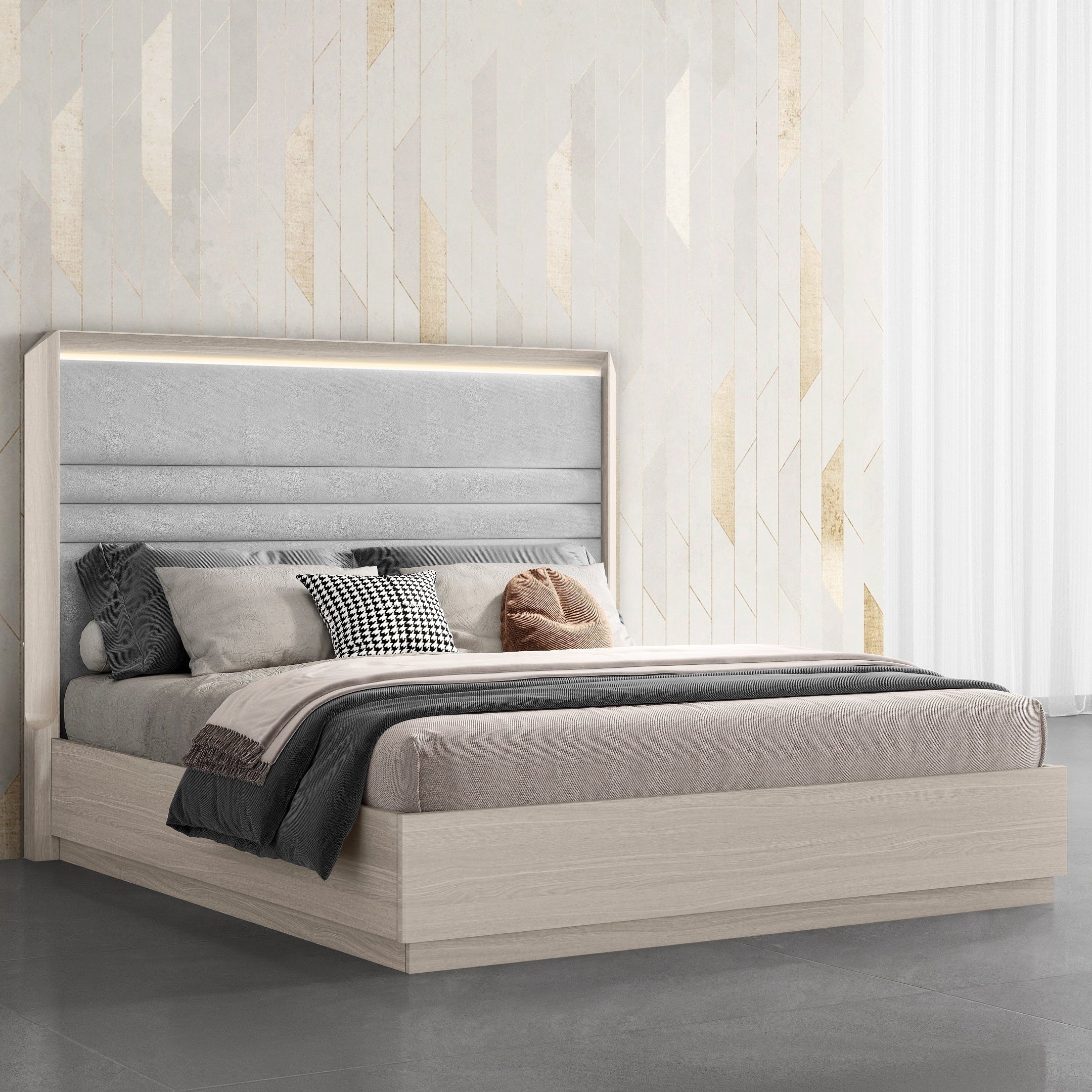 Elvira Hydraulic Storage Bed