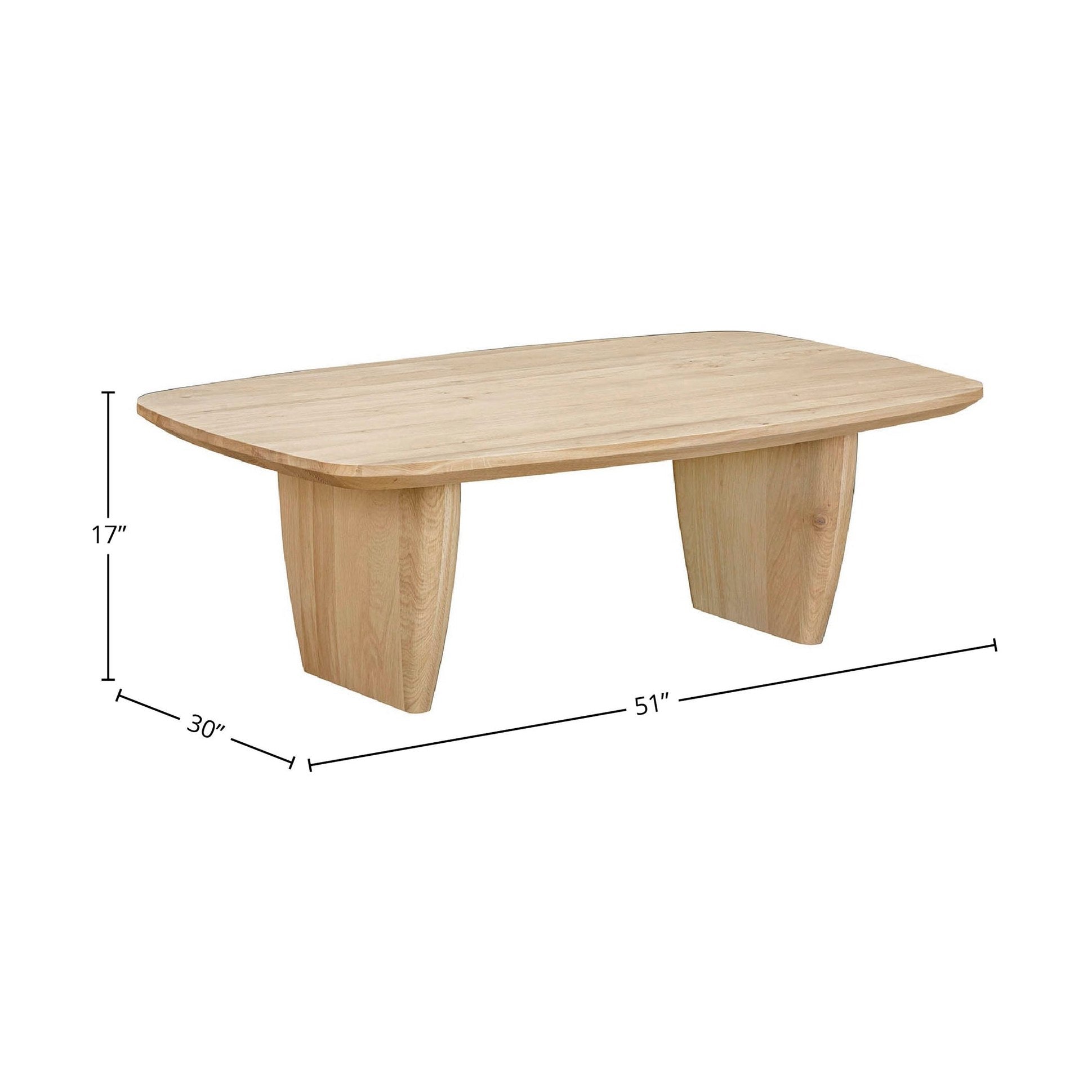 Tonic Coffee Table - Biscotti Oak