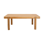 Haini Acacia Wood Round Leg Dining Table