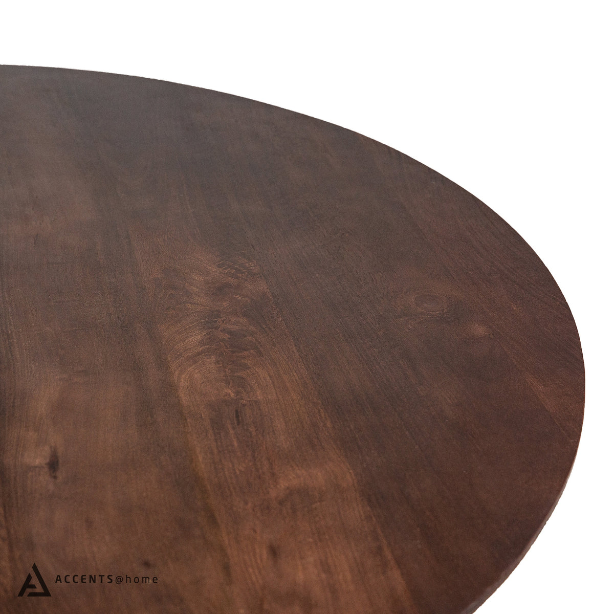 Catalina Solid Mango Wood Dining Table - Dark Brown - Skyview Edmonton