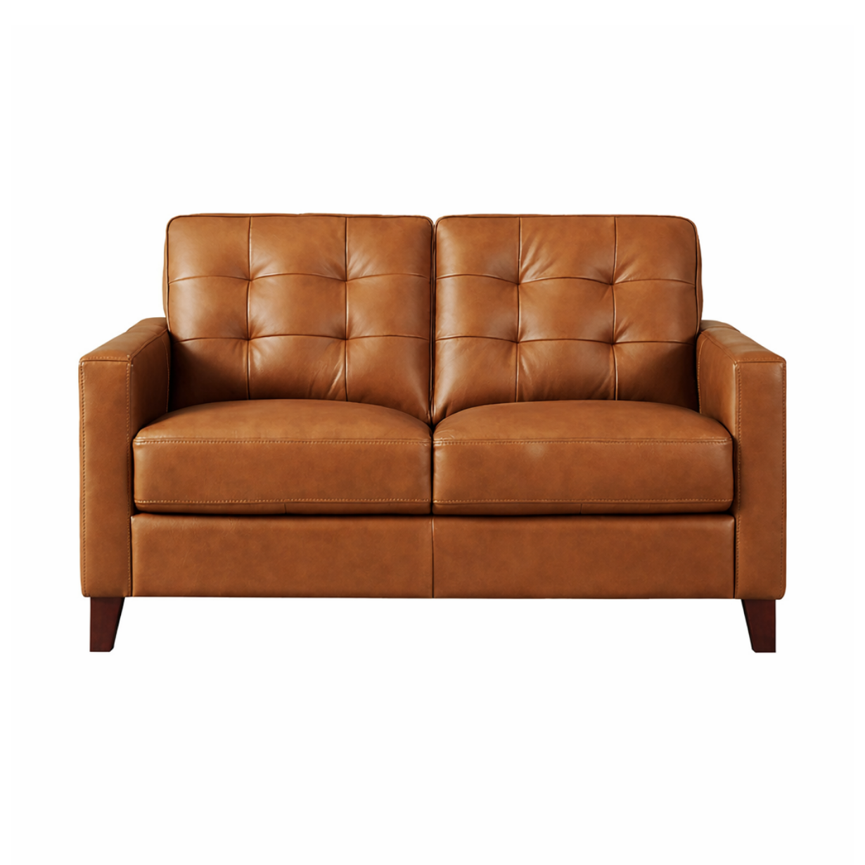 Tallon Genuine Leather Loveseat