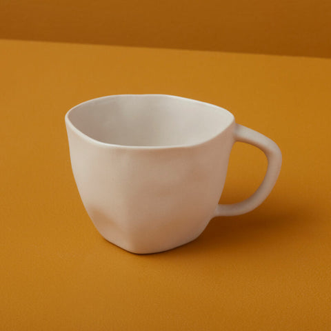 Tam Stoneware Cappuccino Cup - Pearl